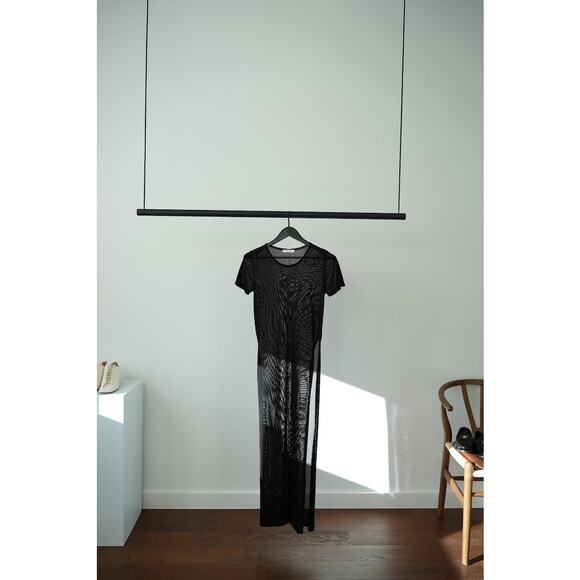 Lemaire Black Maxi Dress Size Small - Picture 2 of 12